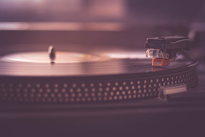 Vinyl Record Clock